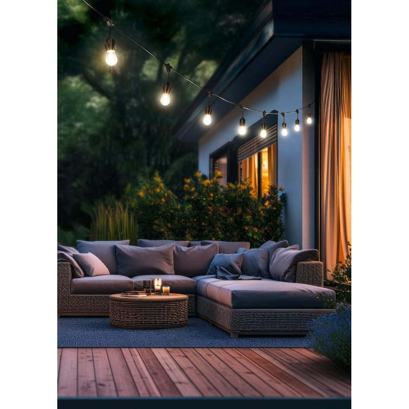 Lysslynge Chain - Uten skjerm - Hage - Utemiljø - Veranda & terrasse - Verandabelysning