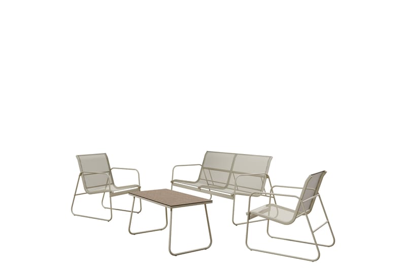 Maplewyn Loungegruppe Utendørs - Beige - Hage - Utemiljø - Veranda & terrasse - Verandamøbler