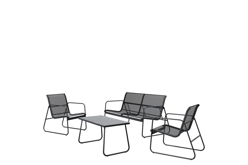 Maplewyn Loungegruppe Utendørs - Grå - Hage - Utemiljø - Veranda & terrasse - Verandamøbler