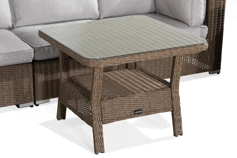 Marcus Loungegruppe - Natur Bord 2 Lenestoler - Hage - Utemiljø - Veranda & terrasse - Verandamøbler