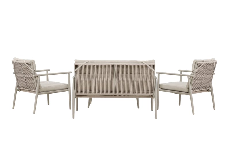 Mazzaro Sofagruppe Utendørs 4-seter - Antrasitt - Hage - Utemiljø - Veranda & terrasse - Verandamøbler