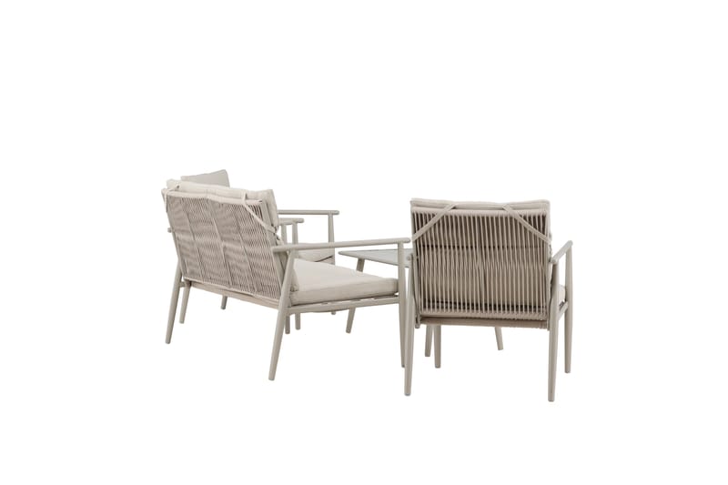 Mazzaro Sofagruppe Utendørs 4-seter - Antrasitt - Hage - Utemiljø - Veranda & terrasse - Verandamøbler