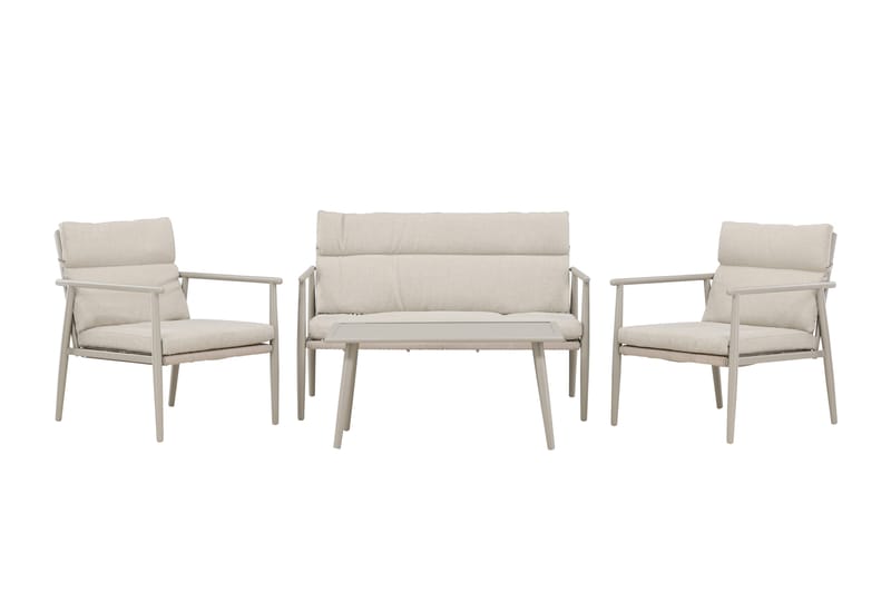 Mazzaro Sofagruppe Utendørs 4-seter - Antrasitt - Hage - Utemiljø - Veranda & terrasse - Verandamøbler