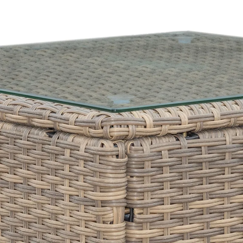 Mendoza 4-seters Sofagruppe - Brun / Beige puter - Hage - Utemiljø - Veranda & terrasse - Verandamøbler