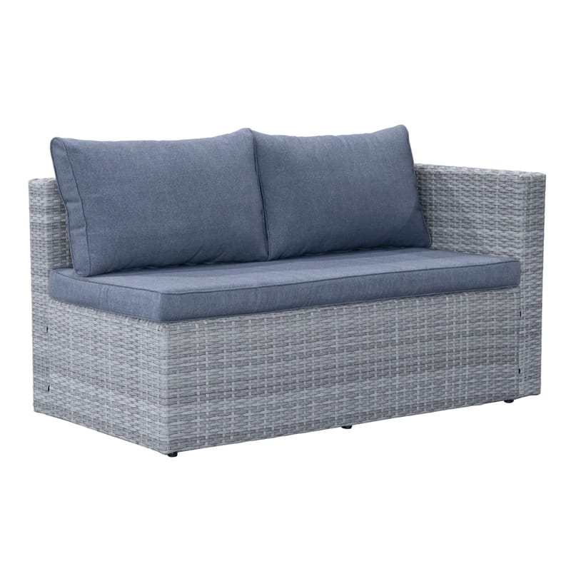 Mendoza 4-seters Sofagruppe - Grå - Hage - Utemiljø - Veranda & terrasse - Verandamøbler