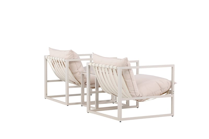 Messina Sofagruppe Utendørs 2-seter - Beige - Hage - Utemiljø - Veranda & terrasse - Verandamøbler