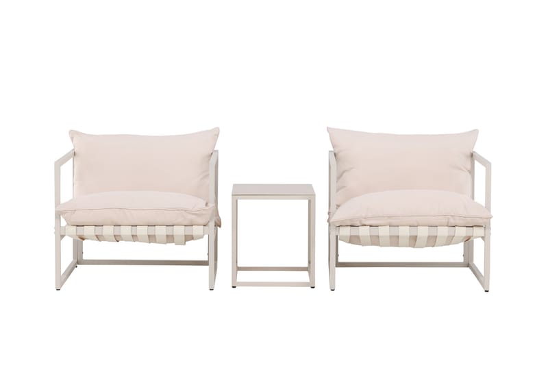 Messina Sofagruppe Utendørs 2-seter - Beige - Hage - Utemiljø - Veranda & terrasse - Verandamøbler