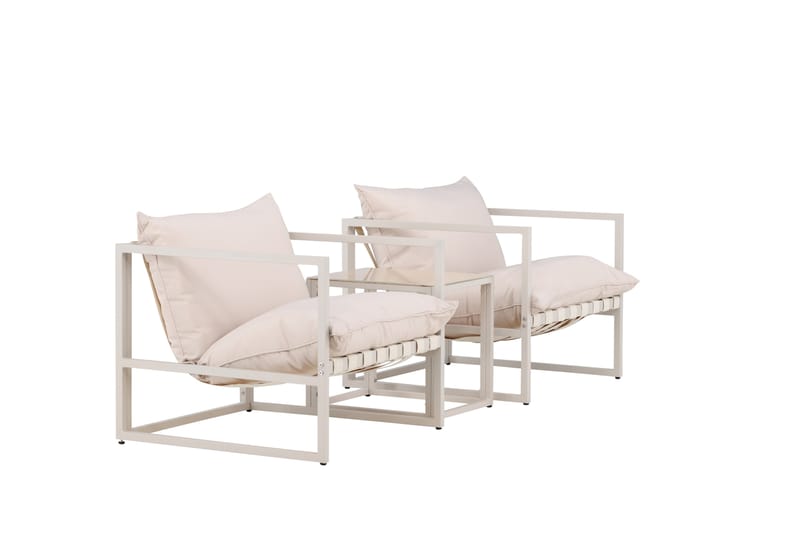 Messina Sofagruppe Utendørs 2-seter - Beige - Hage - Utemiljø - Veranda & terrasse - Verandamøbler