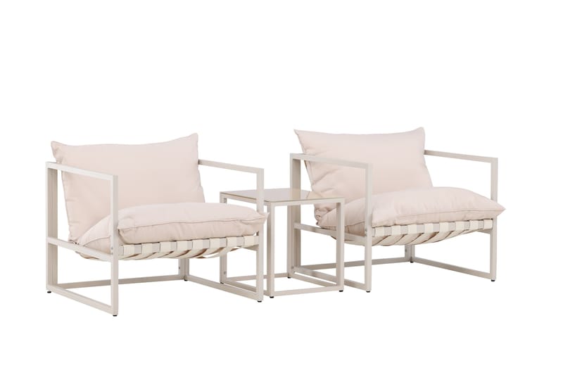 Messina Sofagruppe Utendørs 2-seter - Beige - Hage - Utemiljø - Veranda & terrasse - Verandamøbler