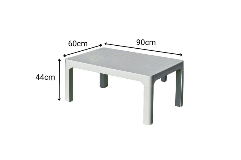 Momira Loungegruppe utendørs - Hvit - Hage - Utemiljø - Veranda & terrasse - Verandamøbler