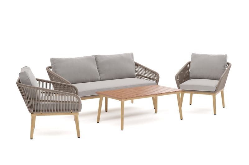 Morrocco Sofagruppe Utendørs - Brun - Hage - Utemiljø - Veranda & terrasse - Verandamøbler