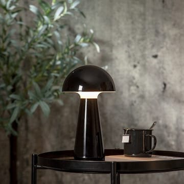 Mushroom Bordlampe 16 cm - blank svart - Hage - Utemiljø - Veranda & terrasse - Verandabelysning