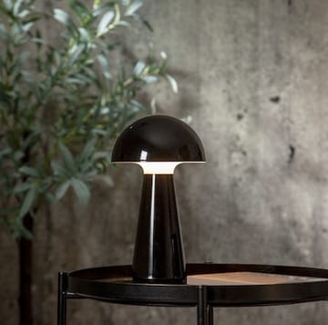 Mushroom Bordlampe 16 cm - blank svart - Hage - Utemiljø - Veranda & terrasse - Verandabelysning