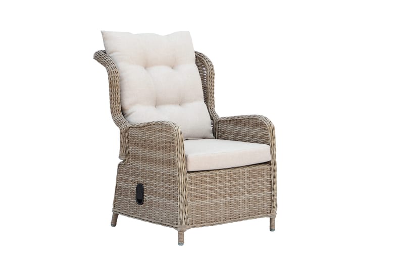Orleans Recliner Lounge - Beige - Hage - Utemiljø - Veranda & terrasse - Verandamøbler