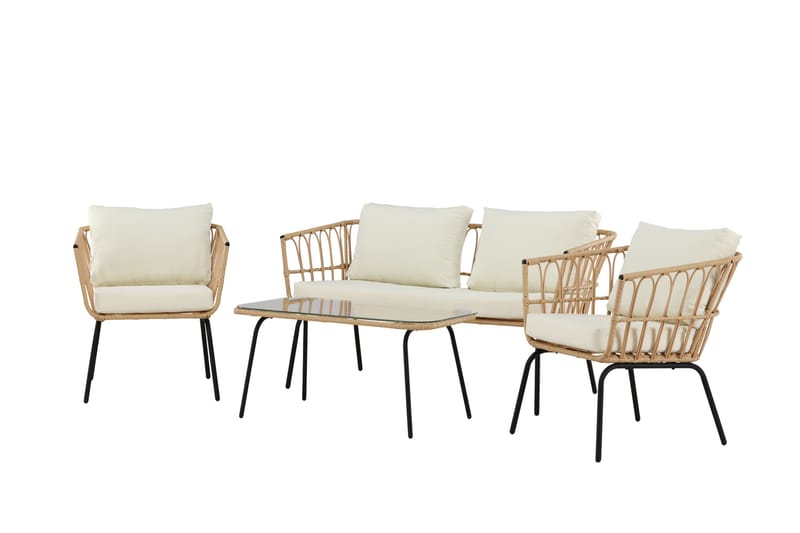 Ortigia Sofagruppe Utendørs 4-seter - Natur - Hage - Utemiljø - Veranda & terrasse - Verandamøbler