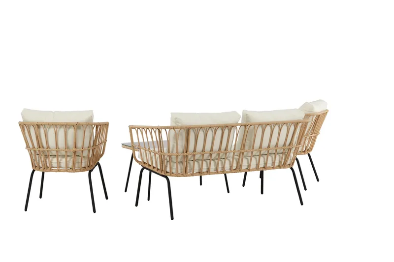 Ortigia Sofagruppe Utendørs 4-seter - Natur - Hage - Utemiljø - Veranda & terrasse - Verandamøbler