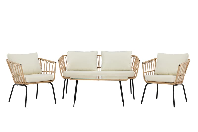 Ortigia Sofagruppe Utendørs 4-seter - Natur - Hage - Utemiljø - Veranda & terrasse - Verandamøbler