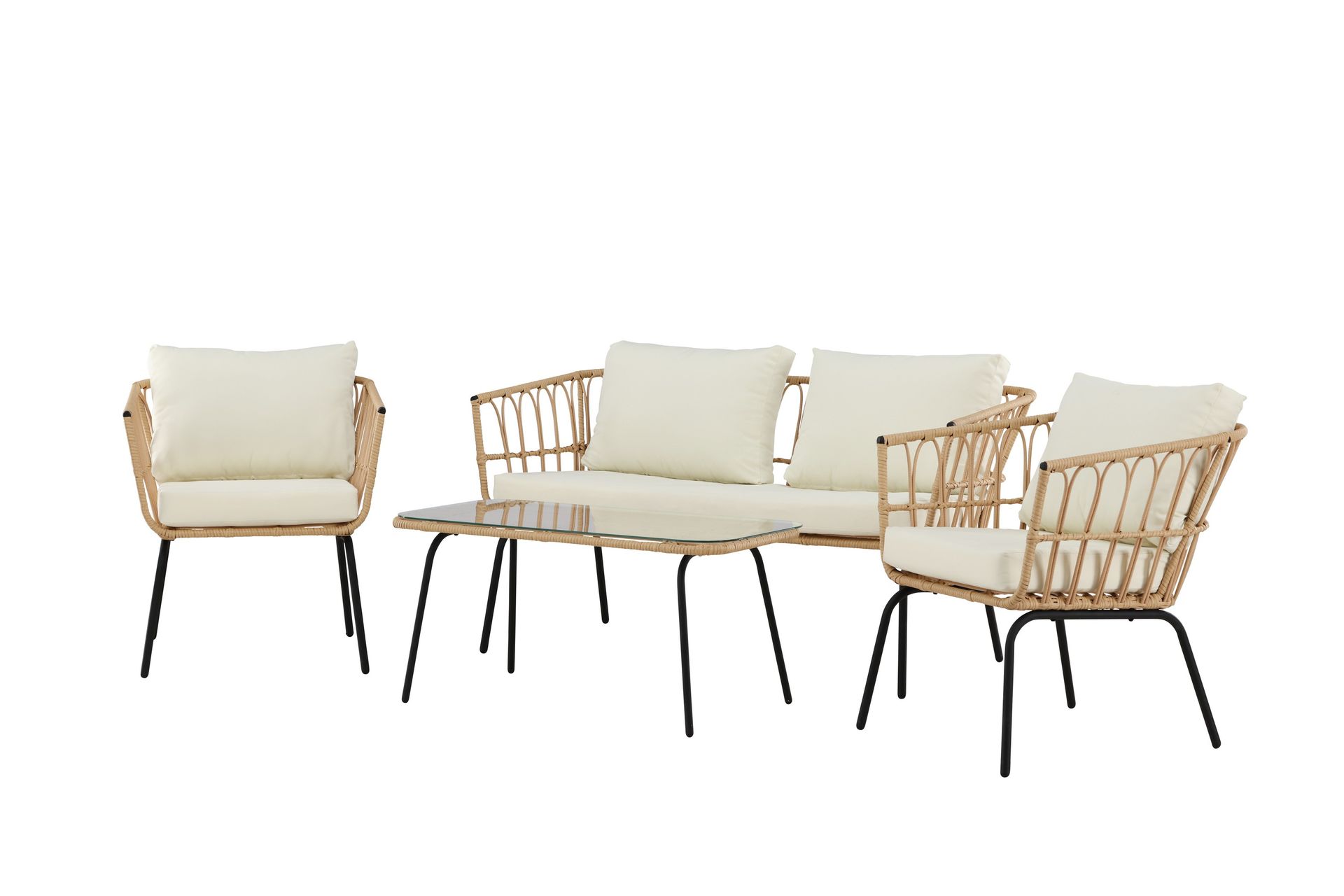 Ortigia Sofagruppe Utendørs 4-seter - Natur - Hage - Utemiljø - Veranda & terrasse - Verandamøbler