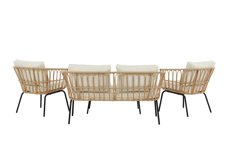 Ortigia Sofagruppe Utendørs 4-seter - Natur - Hage - Utemiljø - Veranda & terrasse - Verandamøbler