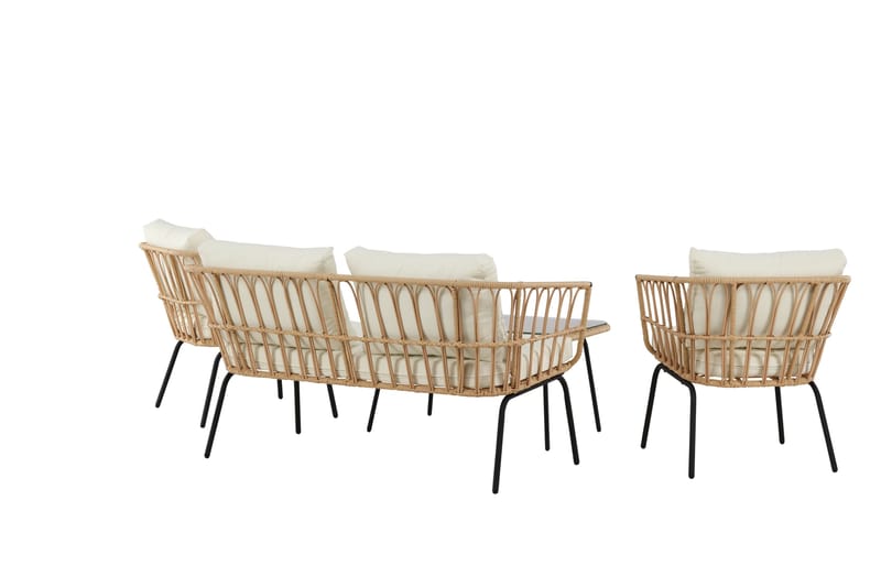 Ortigia Sofagruppe Utendørs 4-seter - Natur - Hage - Utemiljø - Veranda & terrasse - Verandamøbler