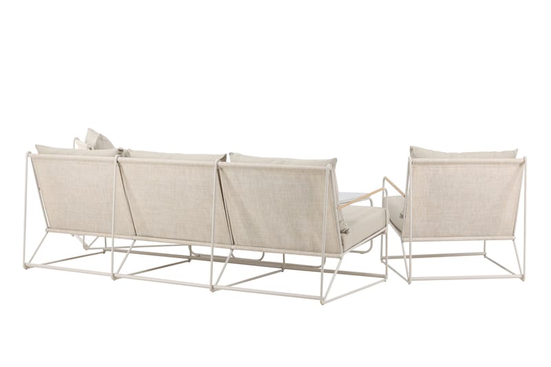 Palazzo Sofagruppe Utendørs 5-seter - Beige - Hage - Utemiljø - Veranda & terrasse - Verandamøbler