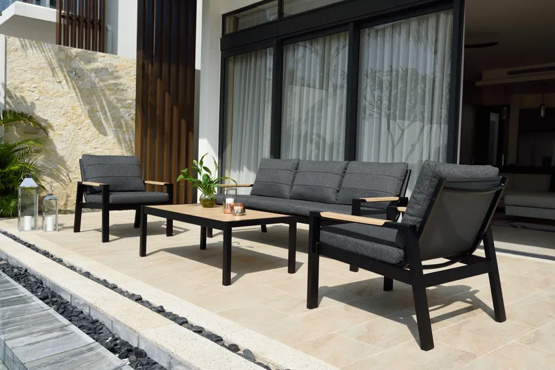 Panama Classic Utemøbelsett - Svart - Hage - Utemiljø - Veranda & terrasse - Verandamøbler