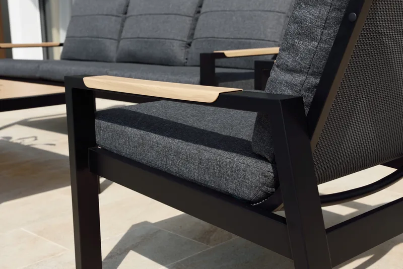 Panama Classic Utemøbelsett - Svart - Hage - Utemiljø - Veranda & terrasse - Verandamøbler