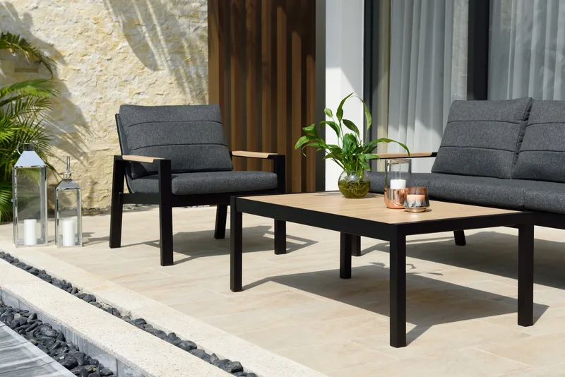 Panama Classic Utemøbelsett - Svart - Hage - Utemiljø - Veranda & terrasse - Verandamøbler