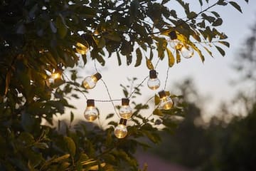 Partaj Solar solcelleslynge - svart og transparent - Hage - Utemiljø - Veranda & terrasse - Verandabelysning