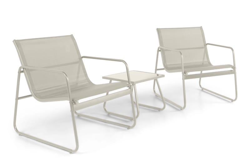 Pelanda cafésett for utendørs bruk - Beige - Hage - Utemiljø - Veranda & terrasse - Verandamøbler