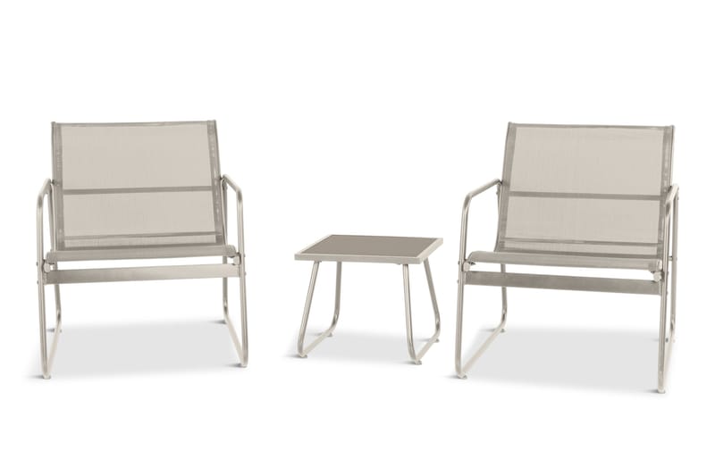 Pelanda cafésett for utendørs bruk - Beige - Hage - Utemiljø - Veranda & terrasse - Verandamøbler