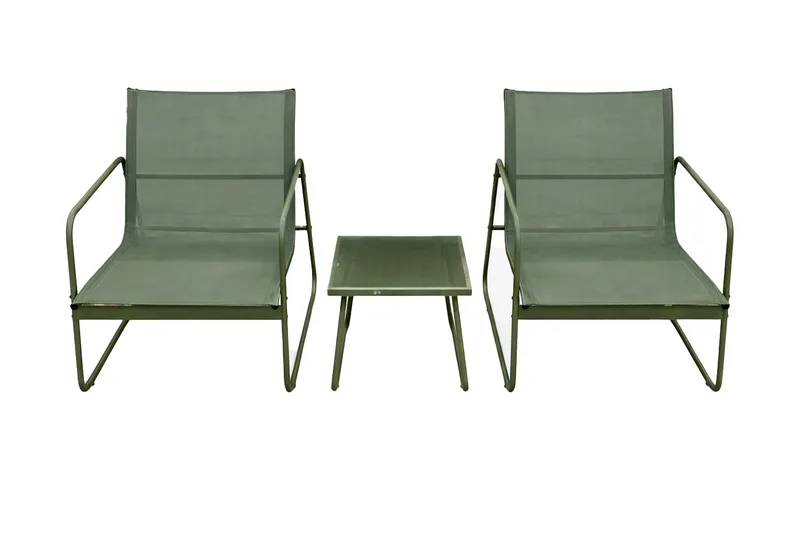 Pelanda cafésett for utendørs bruk, Grønn