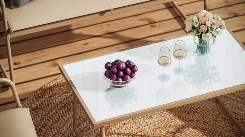 Pelanda Loungegruppe - Beige - Hage - Utemiljø - Veranda & terrasse - Verandamøbler