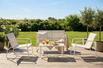 Pelanda loungegruppe utendørs - Beige - Hagemøbler - Loungemøbler - Sofagruppe utendørs