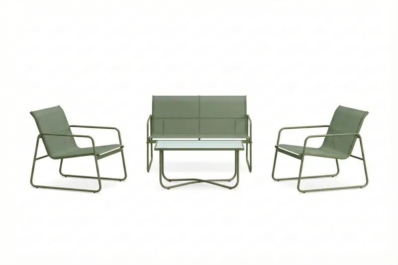 Pelanda loungegruppe utendørs, Grønn