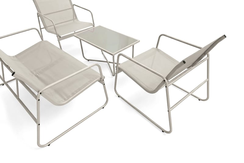 Pelanda loungesett for utendørs bruk - Beige - Hage - Utemiljø - Veranda & terrasse - Verandamøbler