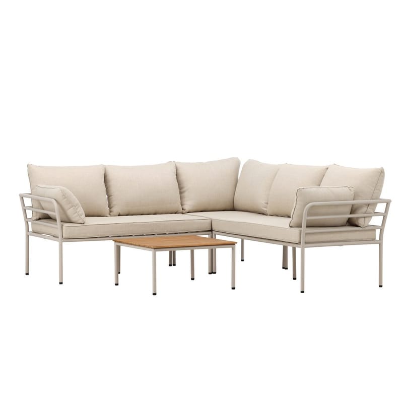 Penh Sofagruppe Utendørs 5-seter - Beige - Hage - Utemiljø - Veranda & terrasse - Verandamøbler