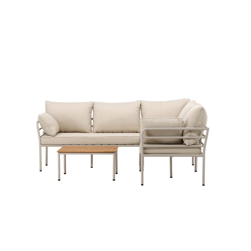 Penh Sofagruppe Utendørs 5-seter - Beige - Hage - Utemiljø - Veranda & terrasse - Verandamøbler