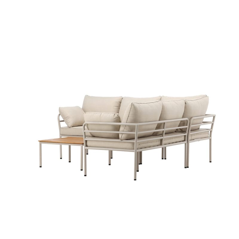 Penh Sofagruppe Utendørs 5-seter - Beige - Hage - Utemiljø - Veranda & terrasse - Verandamøbler