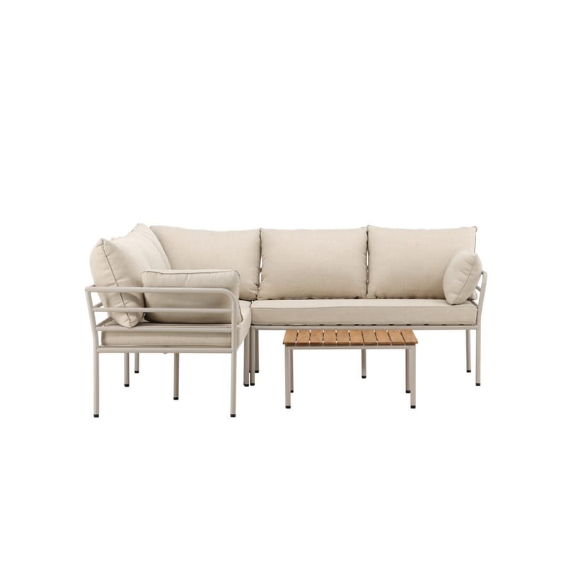 Penh Sofagruppe Utendørs 5-seter - Beige - Hage - Utemiljø - Veranda & terrasse - Verandamøbler