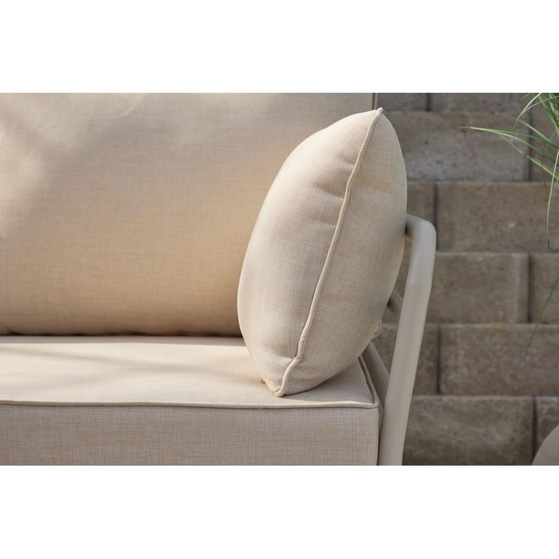 Penh Sofagruppe Utendørs 5-seter - Beige - Hage - Utemiljø - Veranda & terrasse - Verandamøbler