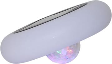 Pool light solcelledekorasjon 19 cm - hvit med flerfarget lys - Hage - Utemiljø - Veranda & terrasse - Verandabelysning
