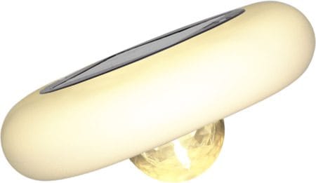 Pool light solcelledekorasjon 19 cm - hvit med flerfarget lys - Hage - Utemiljø - Veranda & terrasse - Verandabelysning