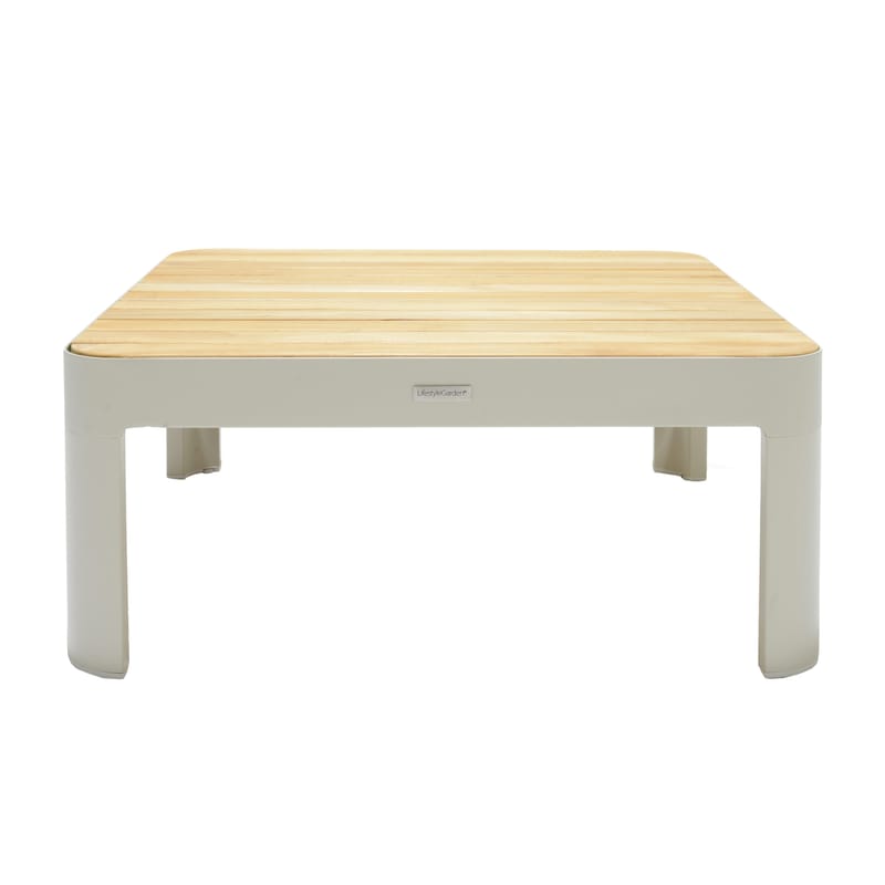 Portals Modulsett 2× 2-seter sofaer + 2× sofabord - Korallsand - Hage - Utemiljø - Veranda & terrasse - Verandamøbler