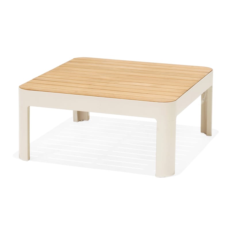 Portals Modulsett 2× 2-seter sofaer + sofabord - Korallsand - Hage - Utemiljø - Veranda & terrasse - Verandamøbler