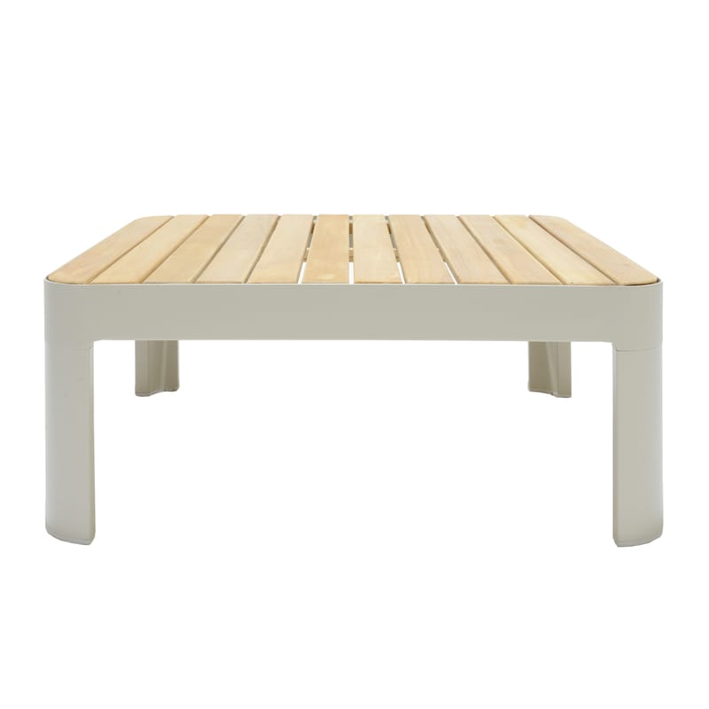 Portals Modulsett 2× 2-seter sofaer + sofabord - Korallsand - Hage - Utemiljø - Veranda & terrasse - Verandamøbler