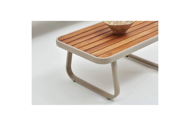 Rio Sofasett Utendørs 6-seter Beige - Beige - Hage - Utemiljø - Veranda & terrasse - Verandamøbler