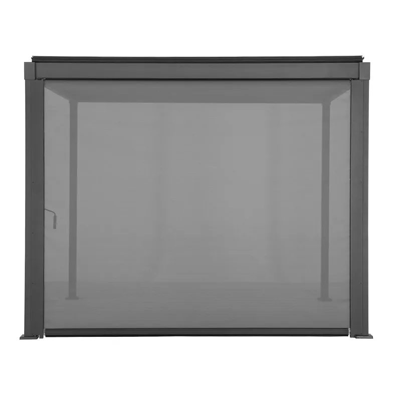 Rullegardin til paviljong HOME4YOU Mirador-80/88 3M, grå - Grå - Hage - Utemiljø - Veranda & terrasse - Sikkerhet & vindubeskyttelse veranda