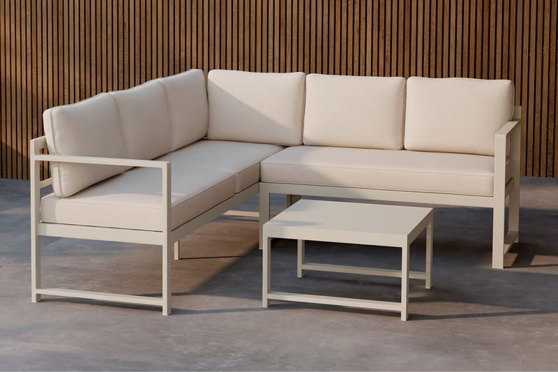 Salvador Sofagruppe Utendørs 4-seter - Svart - Hage - Utemiljø - Veranda & terrasse - Verandamøbler