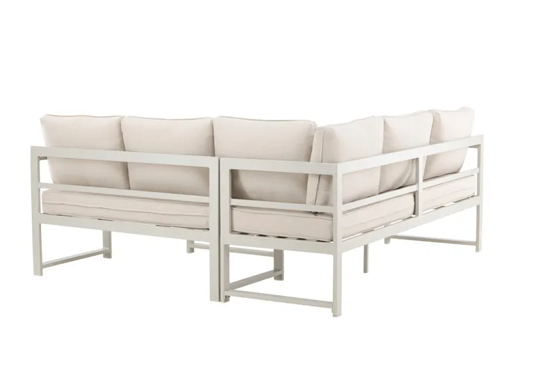 Salvador Sofagruppe Utendørs 4-seter - Svart - Hage - Utemiljø - Veranda & terrasse - Verandamøbler